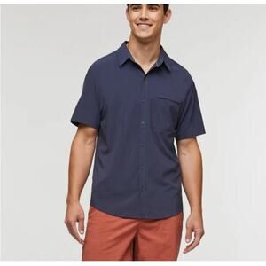 Cotopaxi Men's Graphite Cambio Button Up Shirt Size M